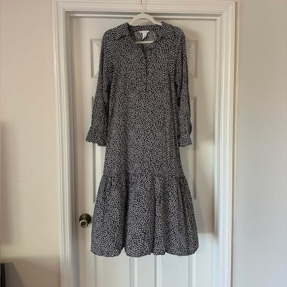 H&M || Floral midi dress